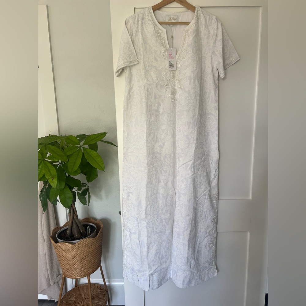 NWT Lilly Pulitzer Ariella Linen Maxi Dress